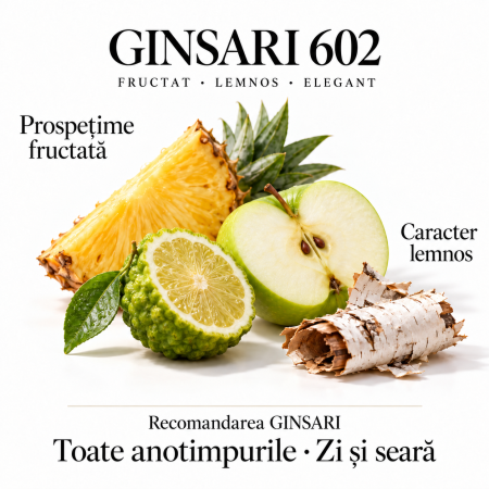 Parfum barbati Ginsari 602 Nisa, Chypre/ Fructat, 50 ml [3]
