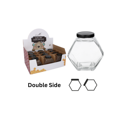 Borcane Medii (300ml - 1000ml) - Borcan Fagure 380 ml