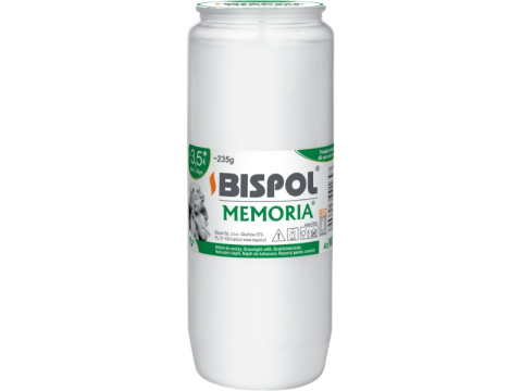 Candele si Lumanari - candela-rezerva-wo4-alb-bispol-72h-3-zile