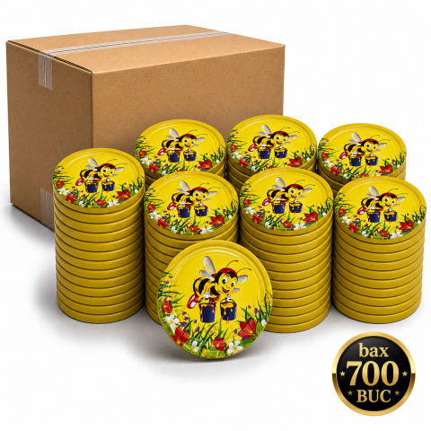 Capace Diametru 82mm - Capac Borcan TO82 Twist Off 82 mm Albina 1 Gipatex