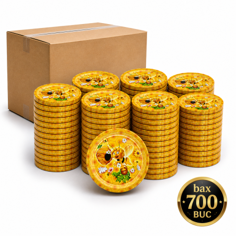 Capace Diametru 82mm - Capac Borcan TO82 Twist Off 82 mm Albina 10 Gipatex