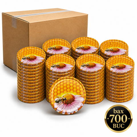 Capace Diametru 82mm - Capac Borcan TO82 Twist Off 82 mm Albina 2 Gipatex