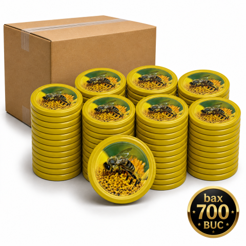 Capace Diametru 82mm - Capac Borcan TO82 Twist Off 82 mm Albina 4 Gipatex