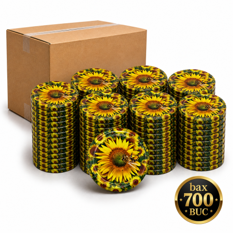 Capace Diametru 82mm - Capac Borcan TO82 Twist Off 82 mm Albina 6 Gipatex