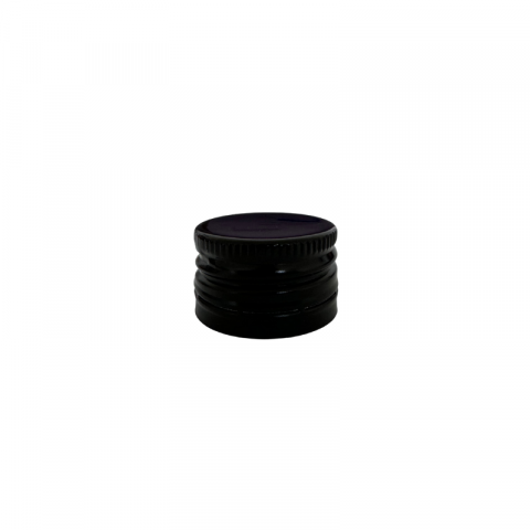 Dopuri Aluminiu - Dop aluminiu prefiletat D 28*18 mm Negru