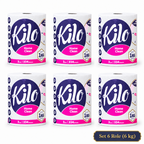 Produse De Curatenie - Prosop Bucatarie Kilo Home Clean 3 Straturi 334 Foi Gipatex