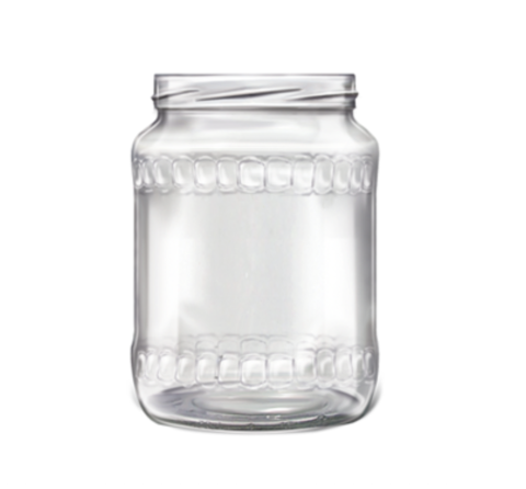 Set 12 borcane fațetate 720 ml cu capace la alegere [1]