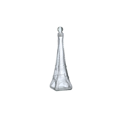 Sticle Marturii Nunta - Sticla lichior cu dop si model 350 ml
