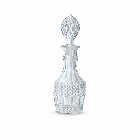 Sticle Marturii Nunta - Sticla Decorativa din Sticla cu Dop Bax 12 Buc Gipatex