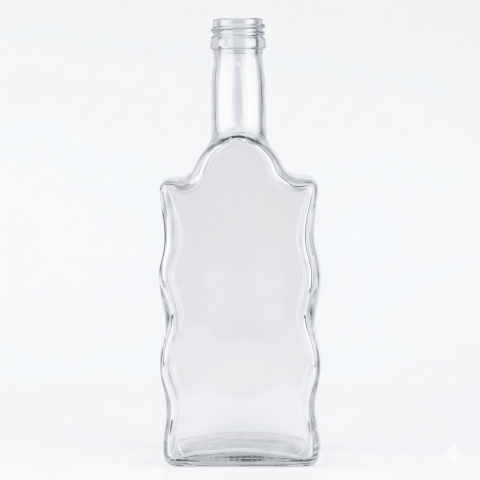 Sticle Marturii Nunta - Sticla Stof 3 - 500 ml