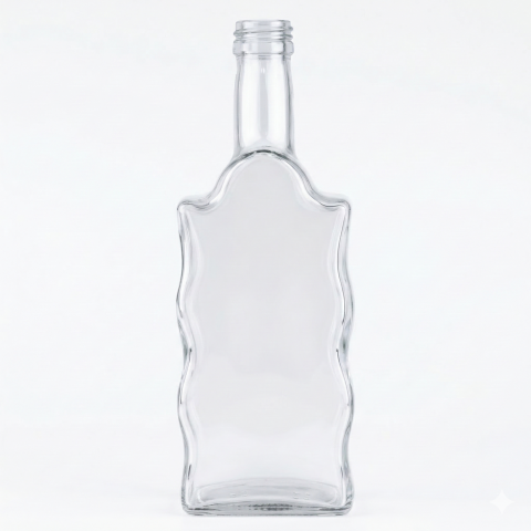 Sticle Marturii Nunta - Sticla Stof 3 - 500 ml