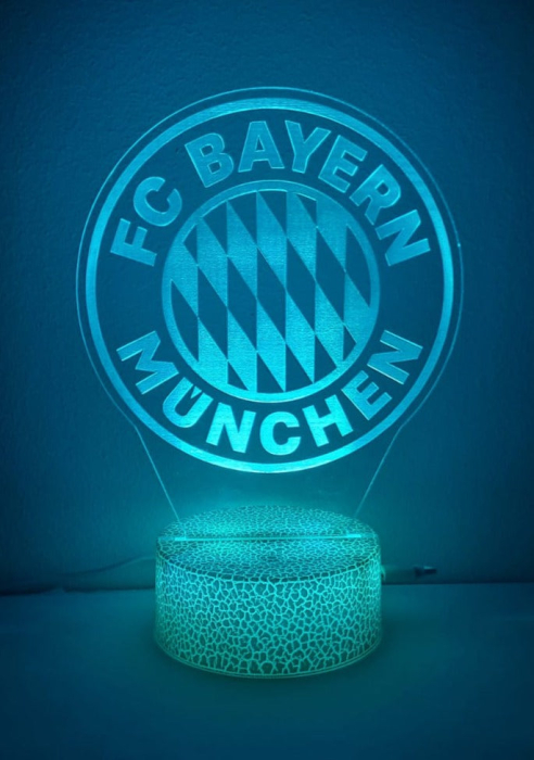 Lampa 3D FC BAYERN MUNCHEN [5]