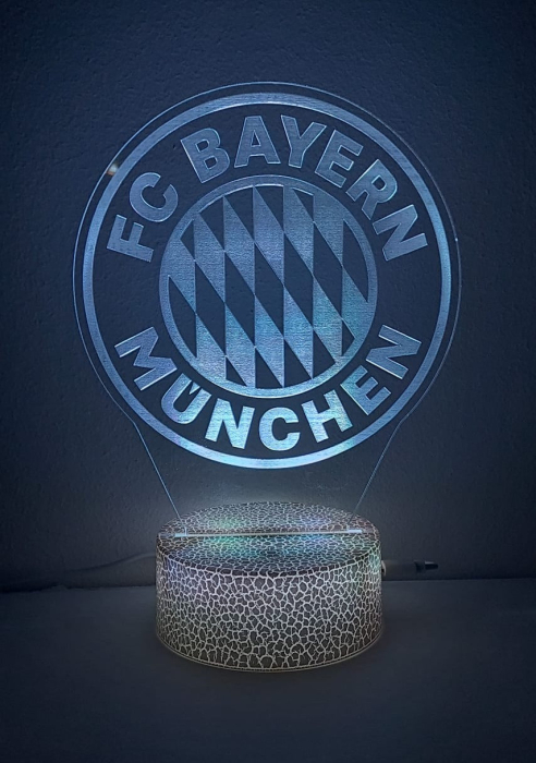 Lampa 3D FC BAYERN MUNCHEN [7]