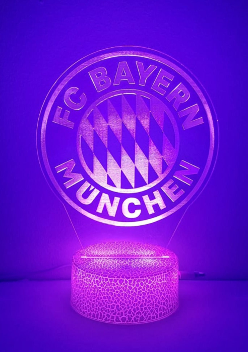 Lampa 3D FC BAYERN MUNCHEN [6]