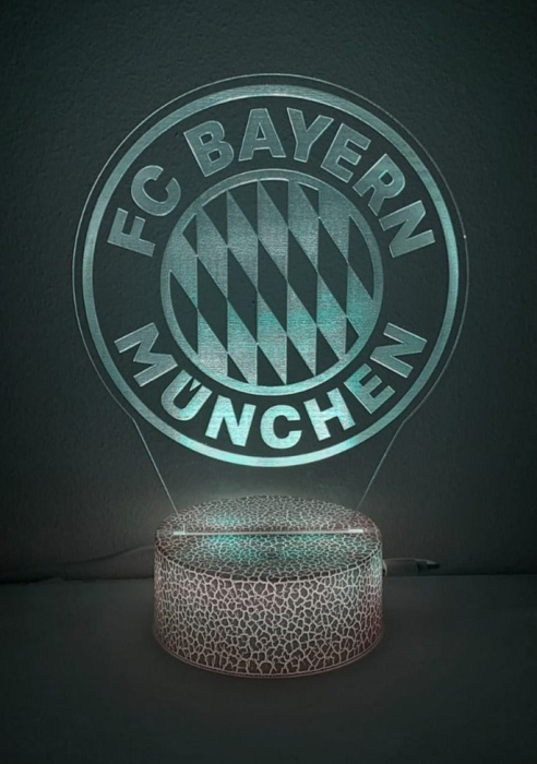 Lampa 3D FC BAYERN MUNCHEN [1]