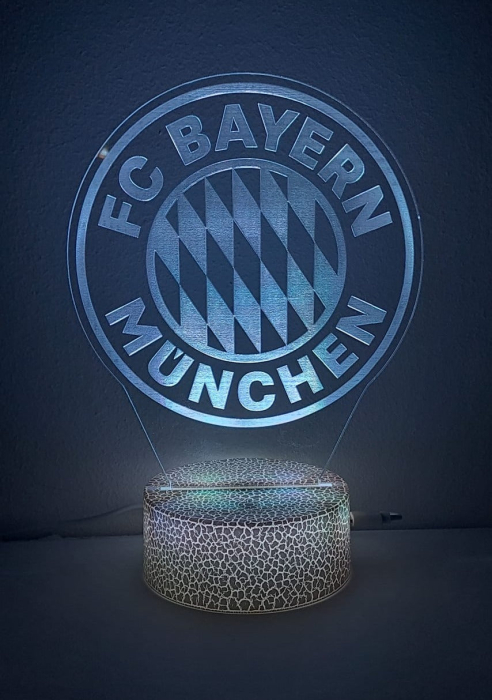 Lampa 3D FC BAYERN MUNCHEN [8]