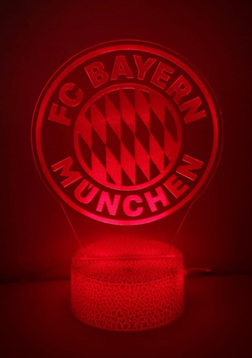 Lampa 3D FC BAYERN MUNCHEN [3]