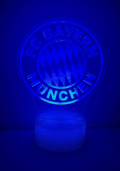 Lampa 3D FC BAYERN MUNCHEN [4]