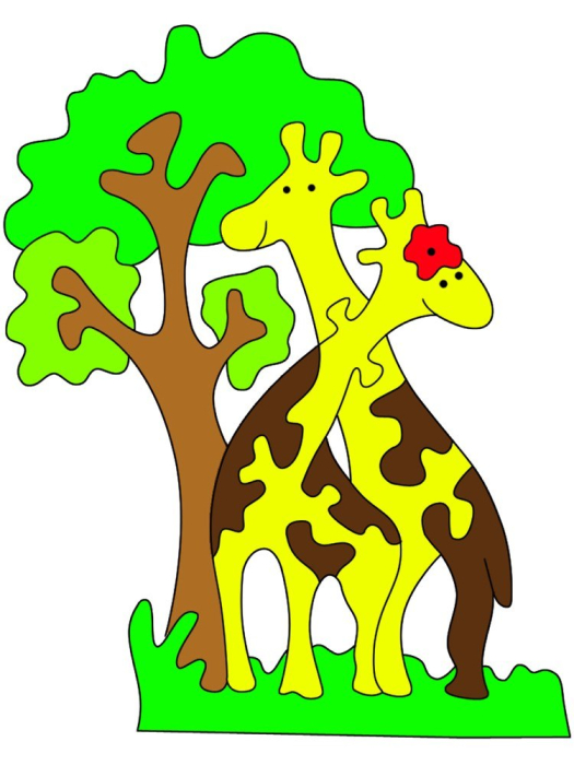 Puzzle girafa [2]