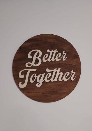 Botez - Decor ,, Better Tougether " photocorner