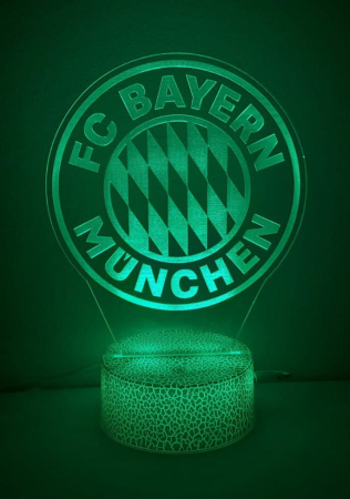Lampa 3D FC BAYERN MUNCHEN [1]