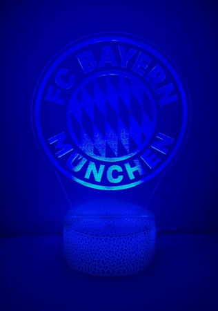 Lampa 3D FC BAYERN MUNCHEN [3]