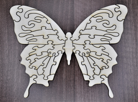 Puzzle - Puzzle fluture