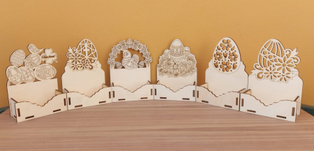 Paste - Set 6 cutii Paste cu oua