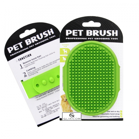 perie silicon pentru animale