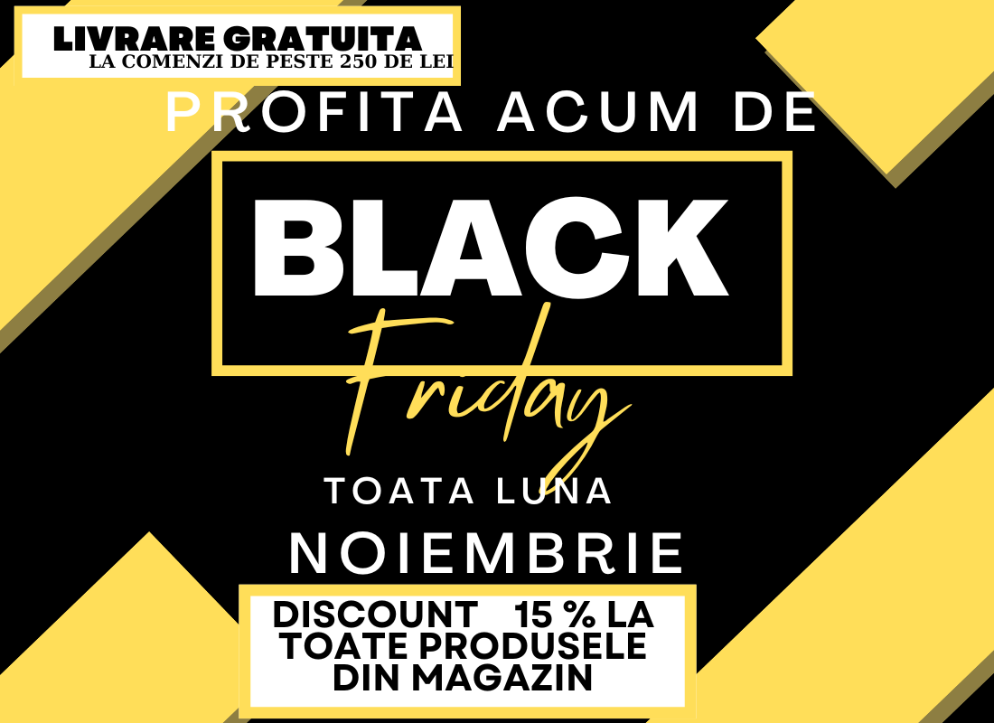 Black Friday 2024: reduceri la toate produsele Glixicom!