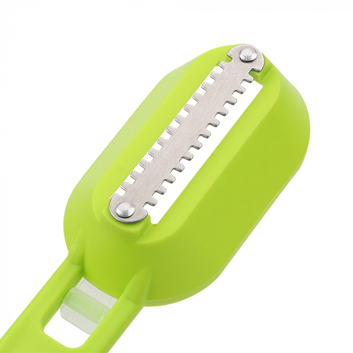 Aparat 2 in 1 pentru Curatat Solzi si Eviscerat Peste cu Capac 19,5 x 5,5 cm [6]
