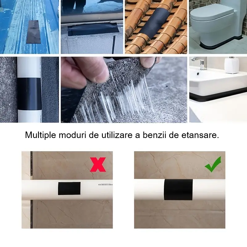 banda etansare tevi apa dedeman banda adeziva etansare apa banda etansare conducte fisurate Banda Adeziva pentru Etansare si Izolare Tevi si Recipiente [10]
