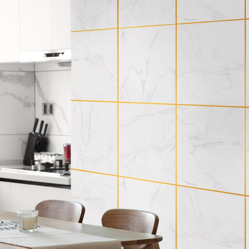 Banda Adeziva Decorativa Pentru Rosturi Gresie si Faianta Auriu/Gold  50 m x 5 mm Decoratiune rosturi murdare glixicom emag dedeman leroy merlin brico depot  jysk [8]