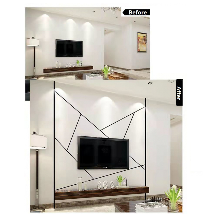 Banda Adeziva Decorativa Pentru Rosturi Gresie si Faianta Negru  50 m x 5 mm Decoratiune rosturi murdare glixicom emag dedeman leroy merlin brico depot  jysk [5]