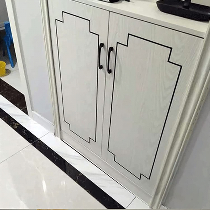 Banda Adeziva Decorativa Pentru Rosturi Gresie si Faianta Negru  50 m x 5 mm Decoratiune rosturi murdare glixicom emag dedeman leroy merlin brico depot  jysk [3]