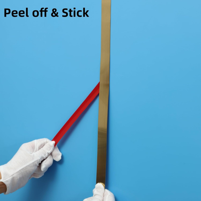 Banda metalica autoadeziva dedeman Banda metalica decorativa Platbanda autoadeziva emag Banda decorativa negru perete mobilier spatiu dormitor living bucatarie banda otel inoxidabil autoadeziva argintiu glixicom banda decorativa aurie ieftina [2]