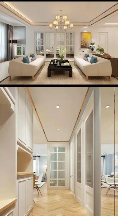 Banda metalica autoadeziva dedeman Banda metalica decorativa Platbanda autoadeziva emag Banda decorativa negru perete mobilier spatiu dormitor living bucatarie banda otel inoxidabil autoadeziva argintiu glixicom banda decorativa aurie ieftina [15]