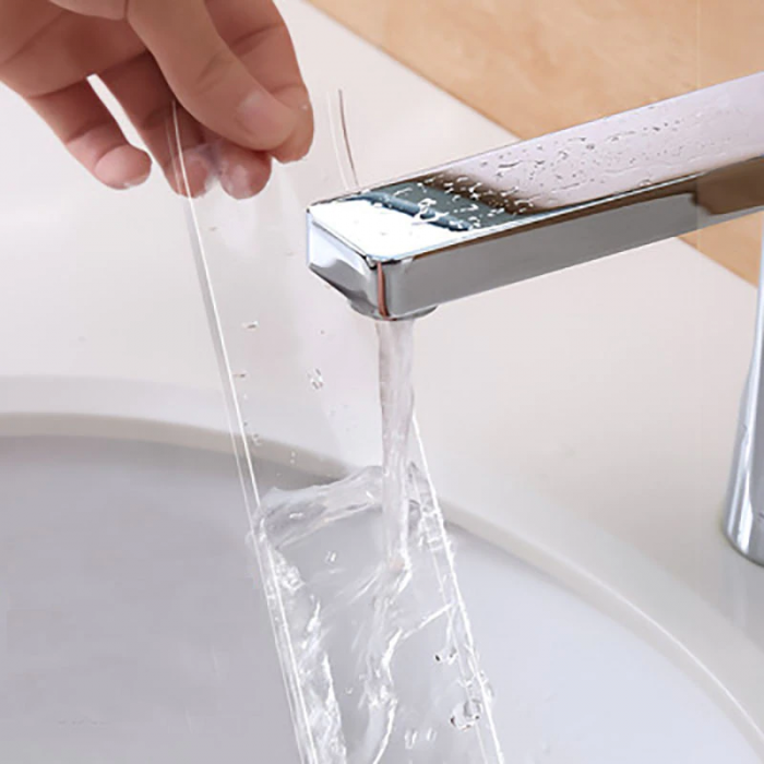 Banda Dublu Adeziva Transparenta pentru Montaj Impermeabila 2 cm x 5 m [7]