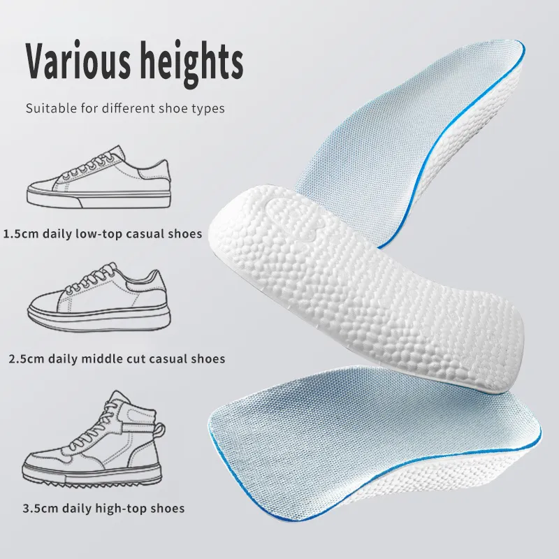 Set 2 Branturi Inaltatoare din Spuma Poliuretanica pentru Pantofi, Adidasi, Ghete, Unisex, Universale, 1,5 cm , 3,5 cm, branturi inaltatoare antialunecare din silicon ortopedice deichmann ieftine [8]