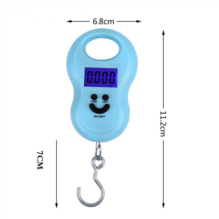 Cantar Electronic Portabil Sarcina Maxima 50 Kg [3]