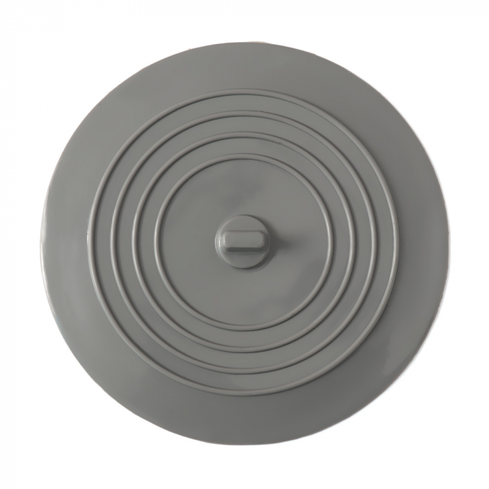 Capac Cauciuc pentru Protectie Mirosuri Neplacute sau Anti - Gandaci Diametru 15 cm Chiuveta Cada Dus Sifon Gri G Glixicom® [3]