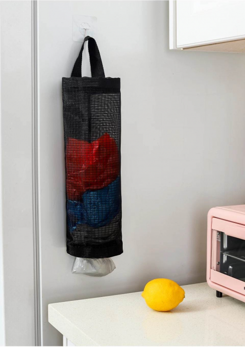 Dispenser Suport  pentru Pungi Sacose cu Agatatoare din PVC Dispenser Pungi Ieftin Emag [5]