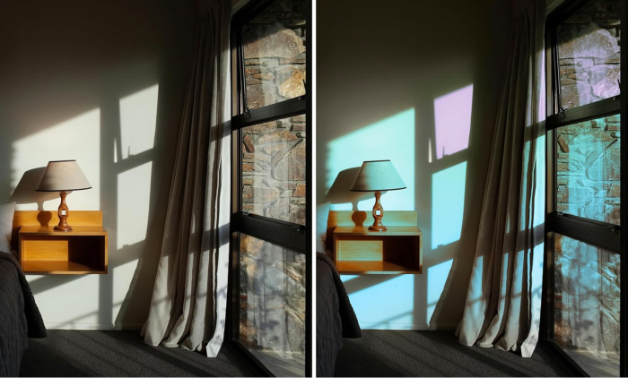 Folie Geam Cameleon Blue Reflexivă UV – Reducere Caldura si Protectie UV [3]