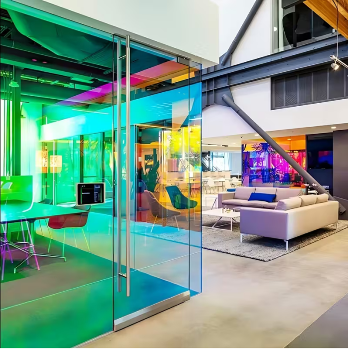 Folie Geam Cameleon Blue Reflexivă UV – Reducere Caldura si Protectie UV [21]