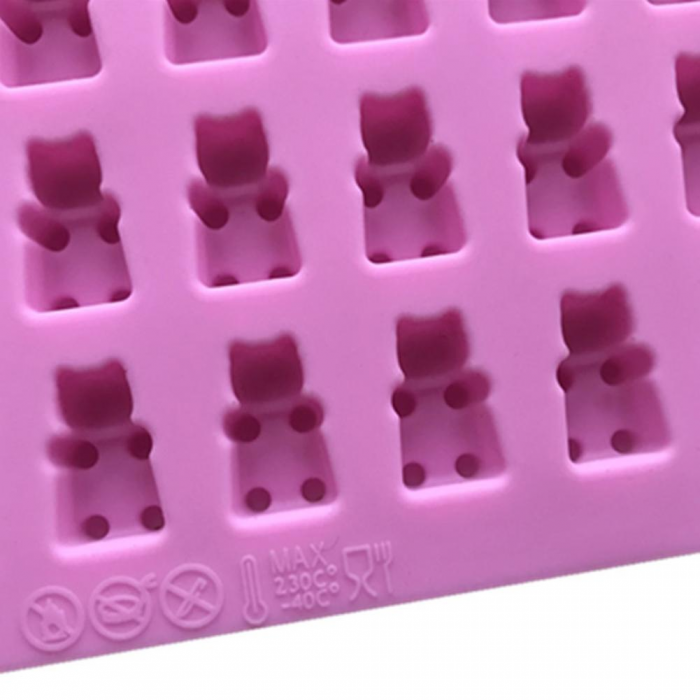 Forma de Silicon pentru 50 de  Jeleuri Ursuleti [5]