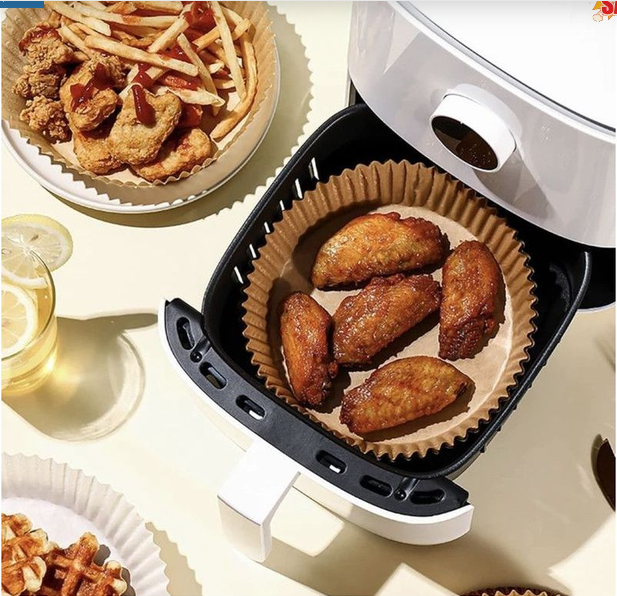 hartie copt airfryer rotunda hartie de copt unica folosinta hartie de copt fripteuza [7]