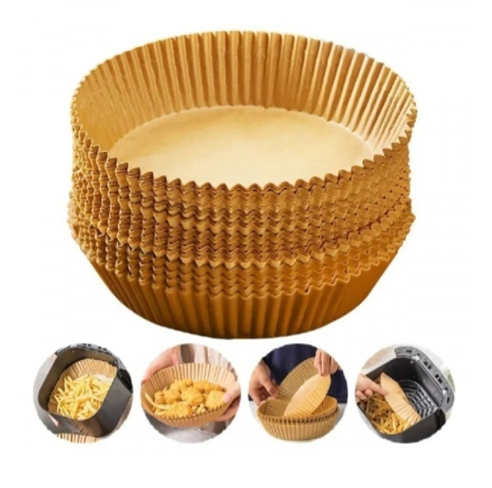 hartie copt airfryer rotunda hartie de copt unica folosinta hartie de copt fripteuza [6]