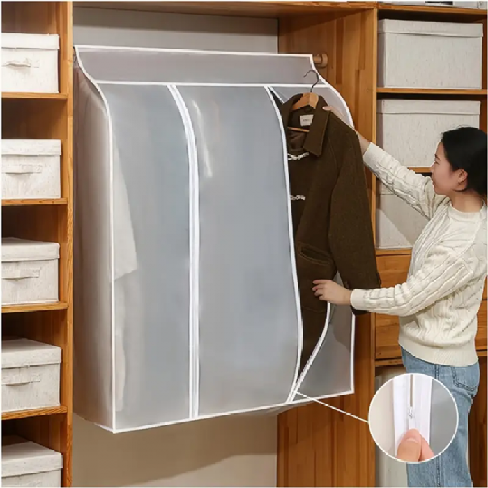 husa protectie haine ikea husa  protectie haine pepco  husa pentru protectie jysk  husa haine Glixicom  lungime 80 cm Latime 50 cm Inaltime 90 cm Husa impermeabila depozitare haine [10]