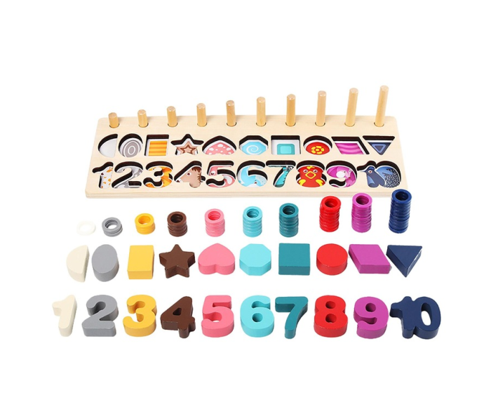 joc lemn de tip montessori joc copii jumbo noriel emag [3]