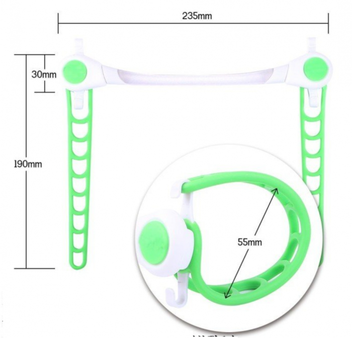 Lumina LED pentru Ciclism sau Drumetii Multifunctionala de Siguranta 2 Moduri de Iluminare [5]